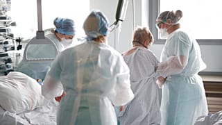 Krankenhaus in Frankreich