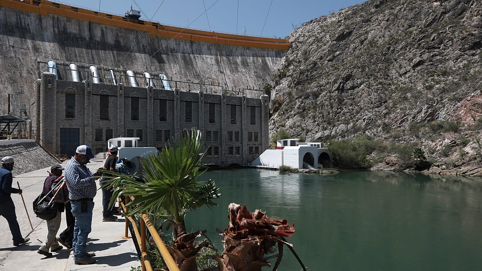 Presa de La Boquilla, en el estado de Chihuahua, México, 9 de septiembre 2020