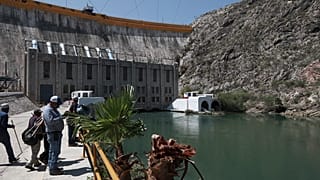 Presa de La Boquilla, en el estado de Chihuahua, México, 9 de septiembre 2020