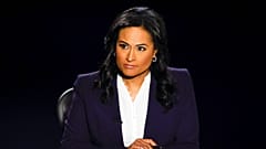  مذيعة أخبار NBC  كريستين ويلكر تدير المناظرة الرئاسية الأخيرة، جامعة بلمونت في ناشفيل، تينيسي، 22 أكتوبر 2020
