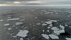 Melting ice sheet