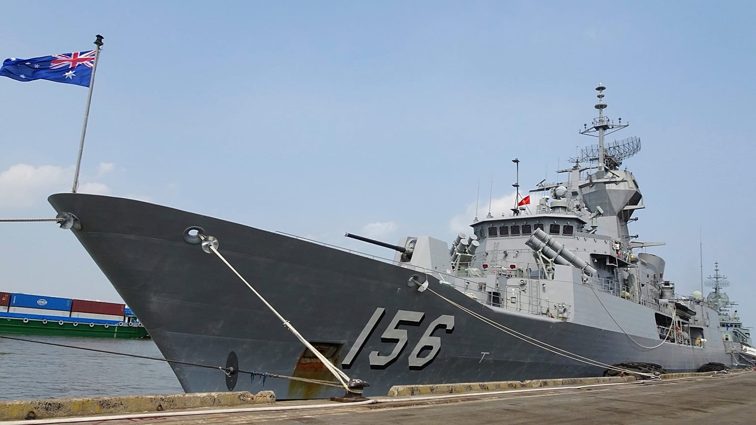 Avustralya Deniz Kuvvetleri'ne bağlı HMAS Toowoomba