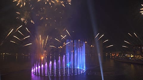 Die neue Palm Fountain in Dubai
