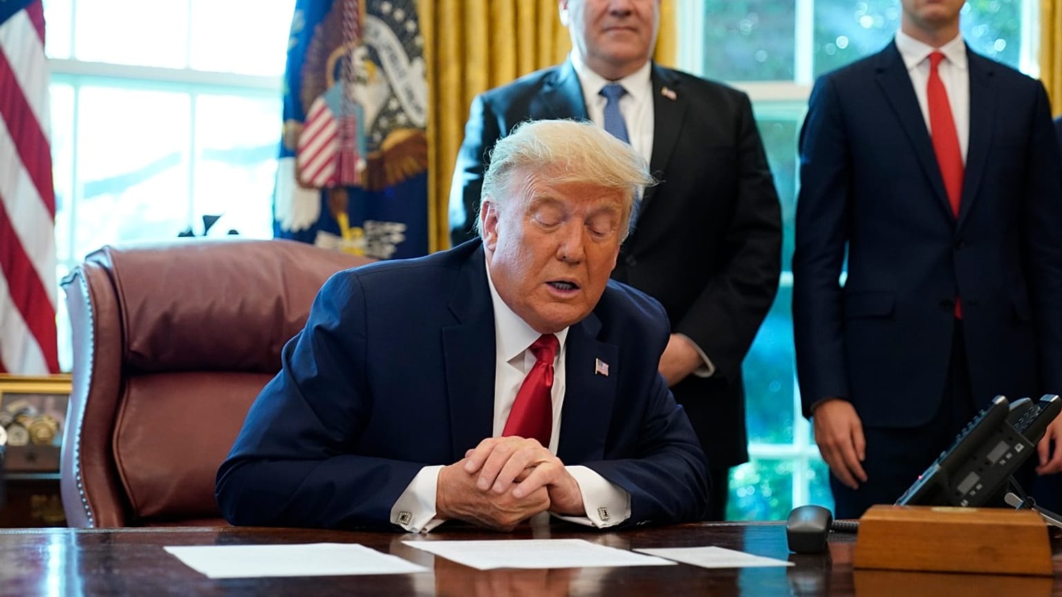 ABD Başkanı Donald Trump Sudan hakkındaki kararını açıklarken 