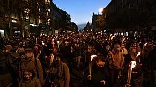 Tüntetés 2020 október 23-án Budapesten