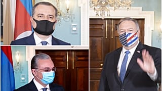 ABD Dışişleri Bakanı Pompeo Ermeni ve Azeri mevkidaşları ile görüştü 