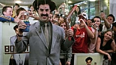 الممثل الكوميدي البريطاني ساشا بارون كوهين في العرض الأول لفيلم "بورات" ،سيدني 13 نوفمبر / تشرين الثاني 2006