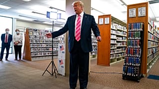 Donald Trump votou pela primeira vez na Florida, onde está agora registado como residente