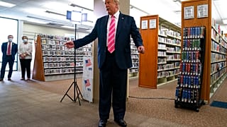 US presidential election: Trump casts vote in key state of Florida