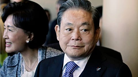 Samsung Chairman Lee Kun-hee.