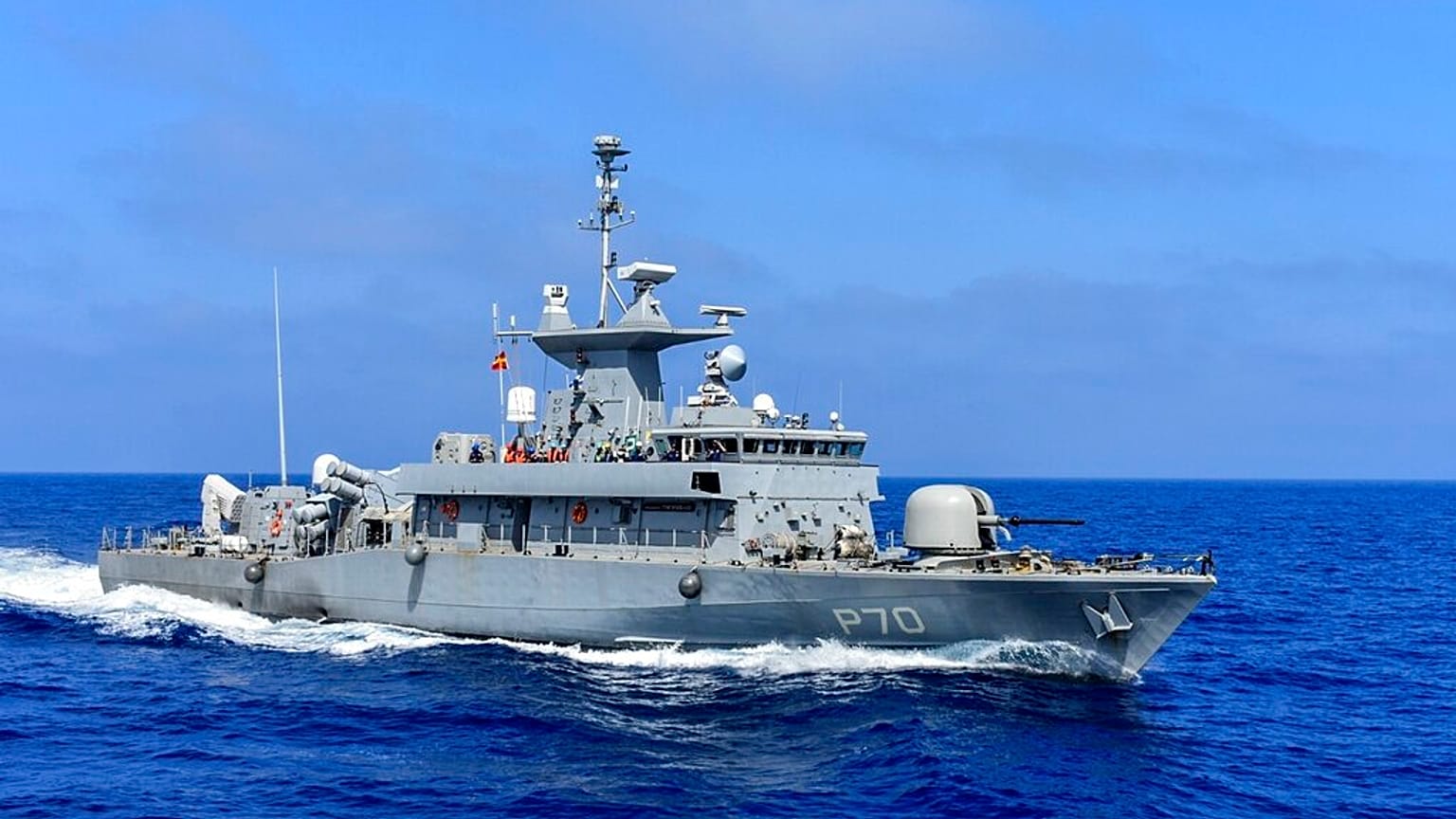(Greek Defense Ministry via AP)