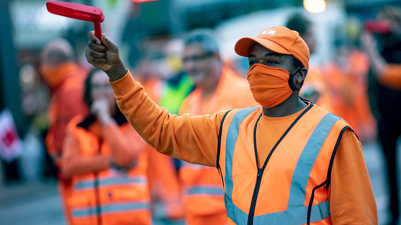 Verdi-Warnstreik in Hamburg, Ende September