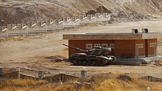 İran Azerbaycan sınırından bir kare.