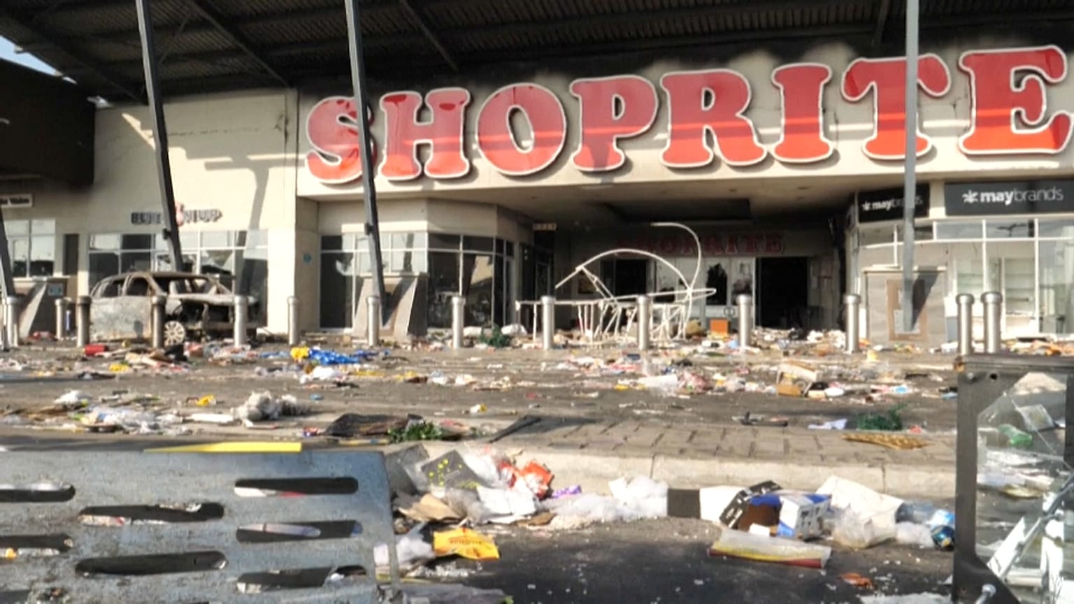 The aftermath of looting in Lagos
