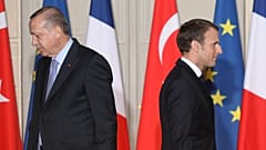 Erdogan und Macron im Jahr 2018