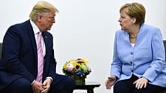 Trump und Merkel im Juni 2018