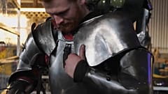Участник рыцарских боёв в Квинсленде 