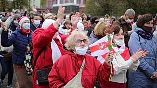 Belarus'taki genel grev çağrısına emekliller de destek verdi