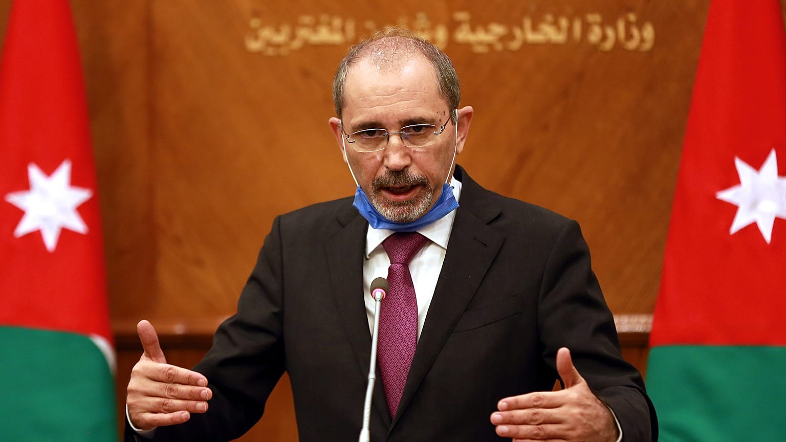 أيمن الصفدي وزير الخارجية الأردني
