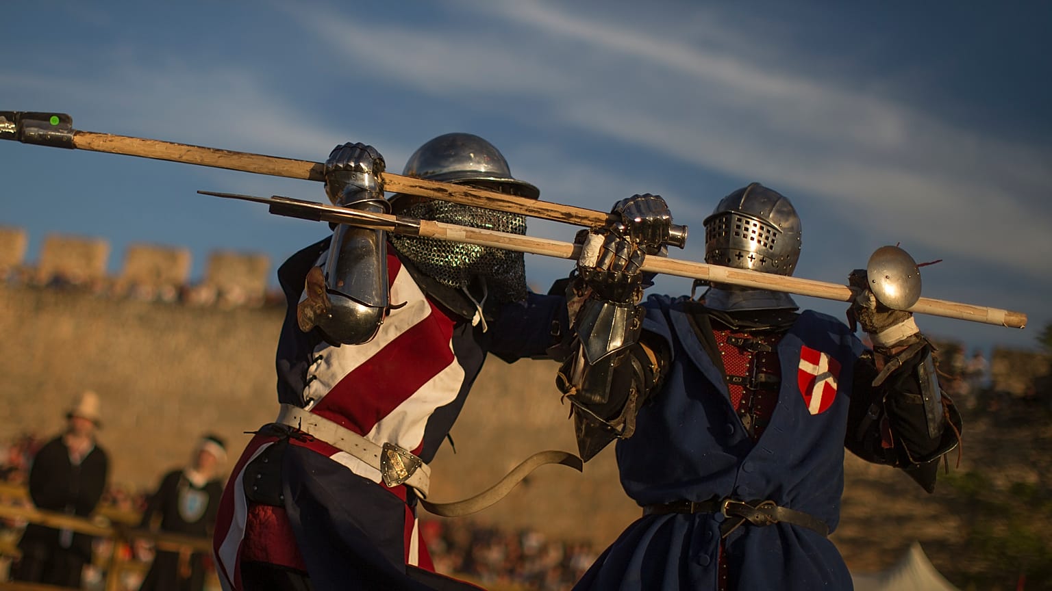 'Historic Medieval Battles' have recently become a popular form of sport in the Darling Downs region of Queensland, Australia