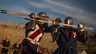 'Historic Medieval Battles' have recently become a popular form of sport in the Darling Downs region of Queensland, Australia
