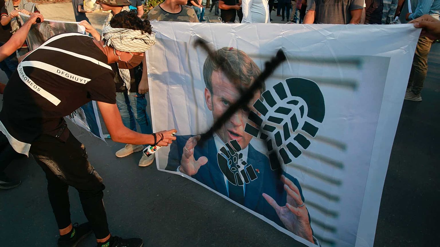 Акция протеста в Ираке