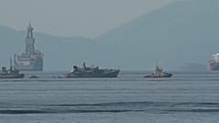 Kriegsschiff bei Kollision vor Piräus schwer beschädigt