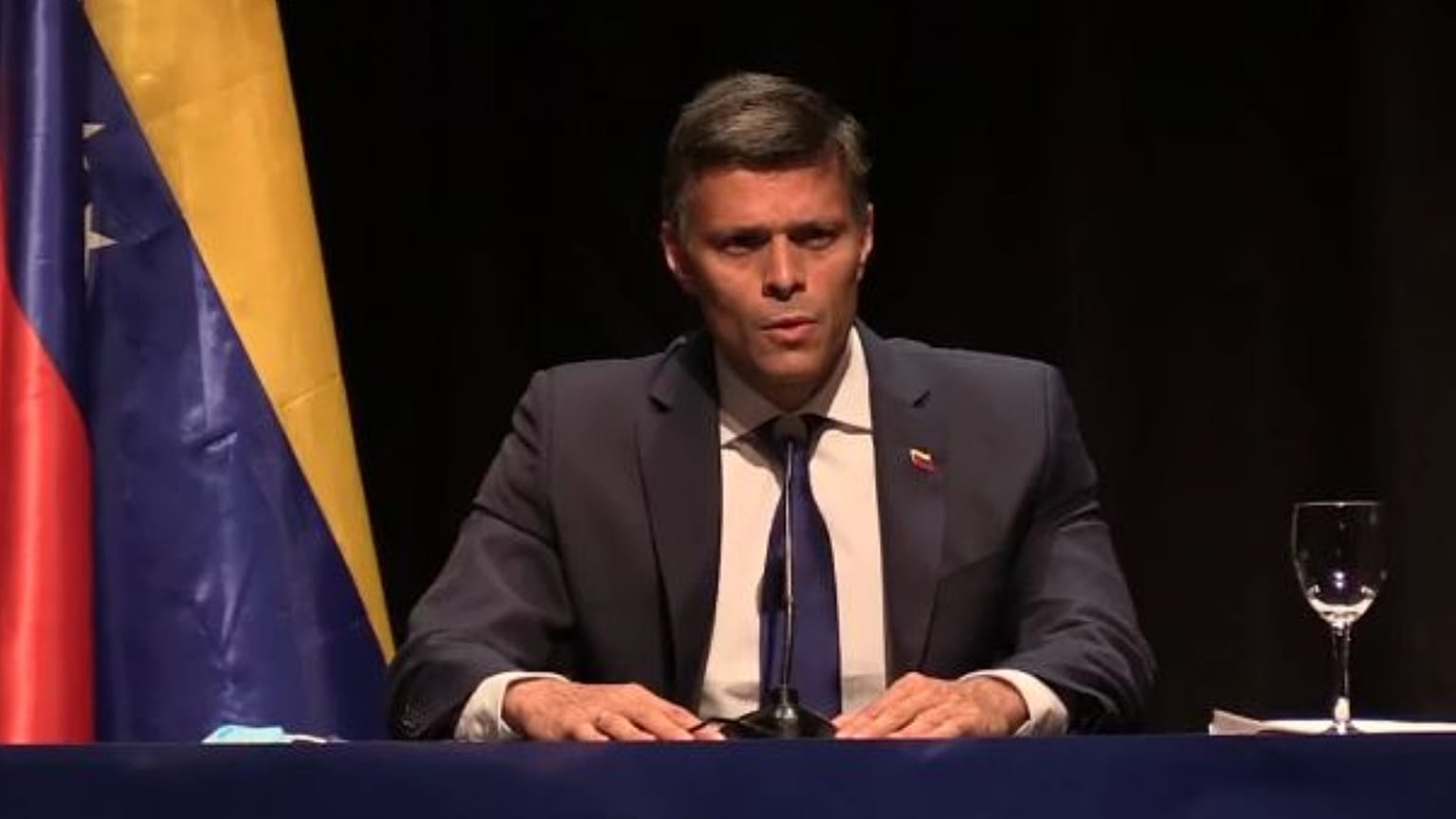 Leopoldo López, líder de la oposición venezolana en Madrid, el 27 de octubre de 2020.