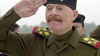 Izzat Ibrahim al-Douri in una foto del 1 dicembre 2002