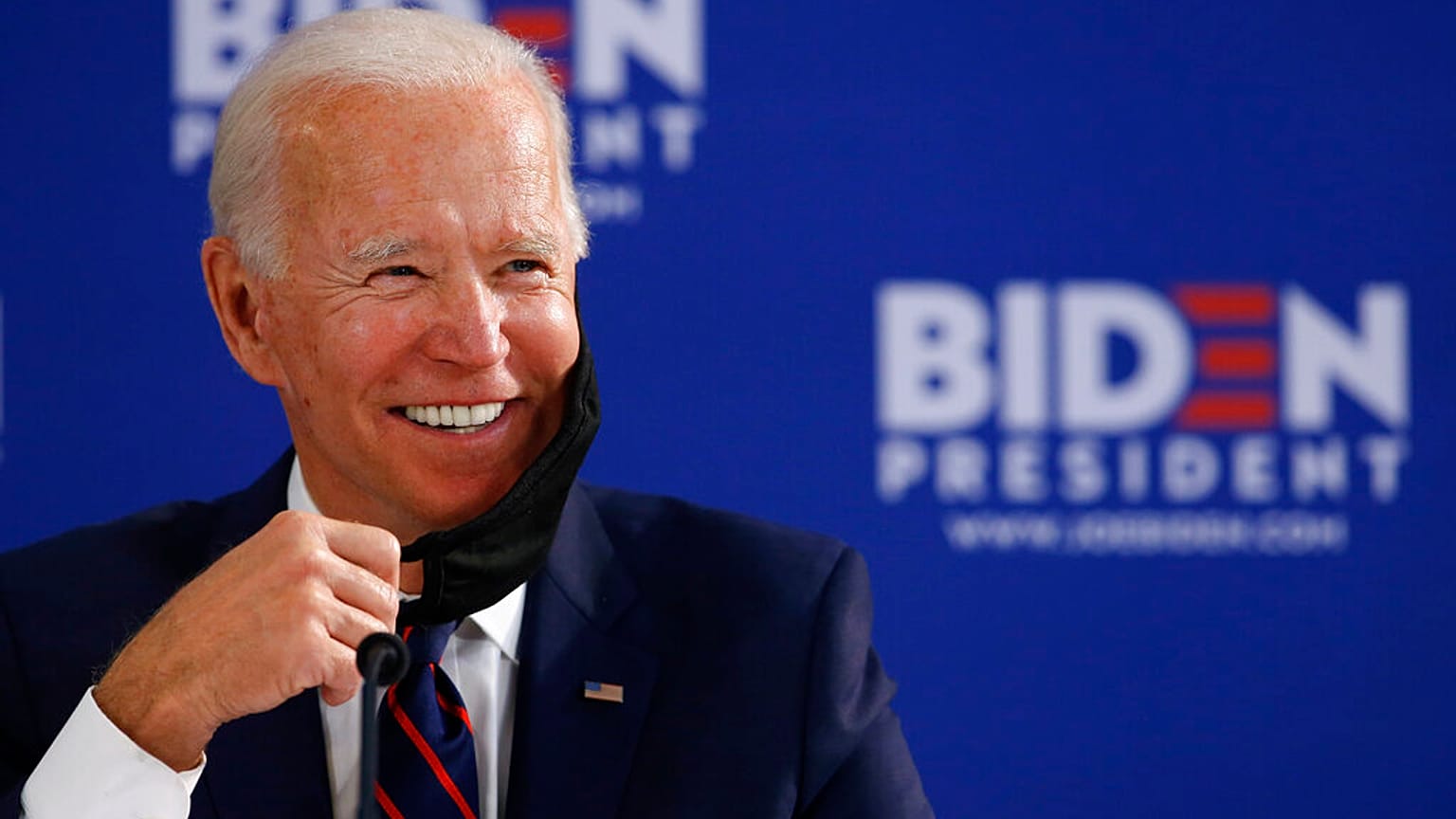 Joe Biden bei einem Runden-Tisch-Gespräch in Philadelphia, 11.06.2020