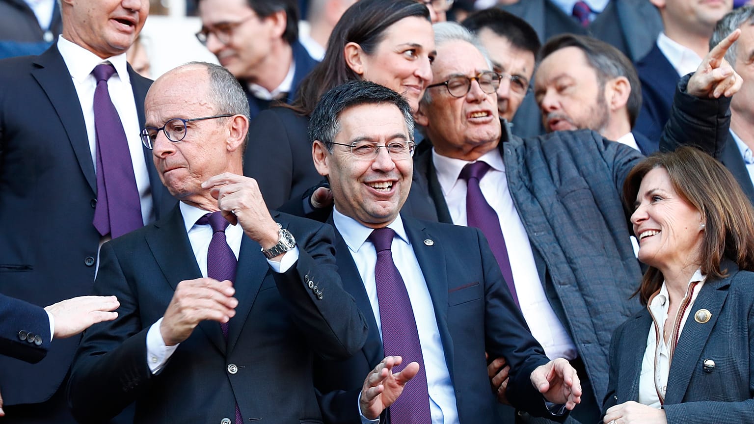 El expresidente del Barcelona FC, Josep Maria Bartomeu.
