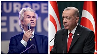 Geert Wilders és Recep Tayyip Erdogan