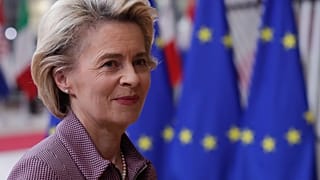 European Commission President Ursula von der Leyen in Brussels on October 15, 2020.