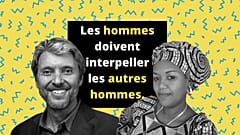 Gary Barker et Shamsi Kazimbaya