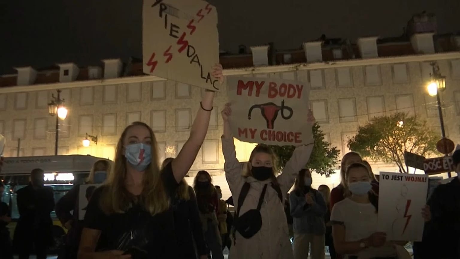 Egész Európa tiltakozik a lengyel abortusztörvény szigorítása ellen 
