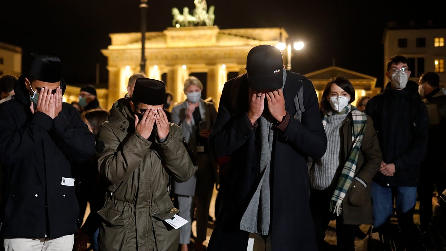 Gedenken Opfer von Nizza in Berlin