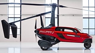 A PAL-V Liberty kinyitott rotorral