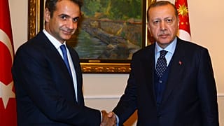 Κυριάκος Μητσοτάκης - Ρετζέπ Ταγίπ Ερντογάν (φωτ. αρχείου)