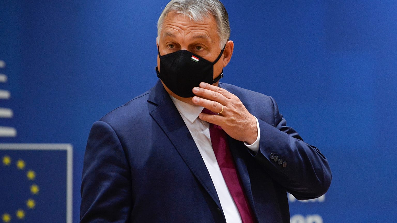 Orbán Viktor miniszterelnök Brüsszelben, az október 2-án tartott EU-csúcson.