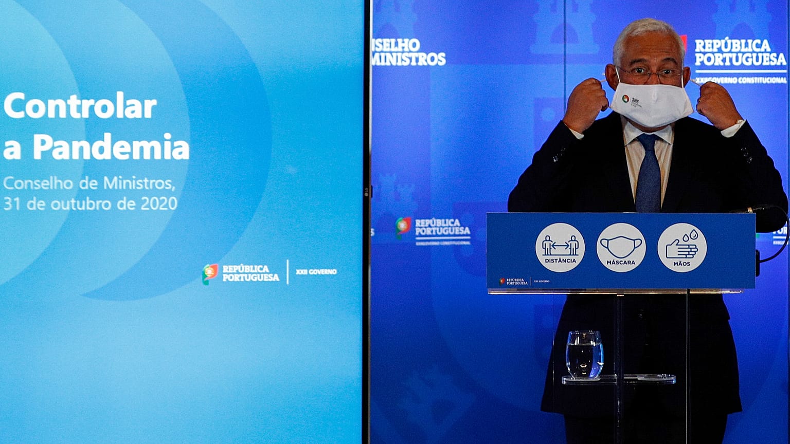 António Costa dá conferência de imprensa após conselho de ministros 