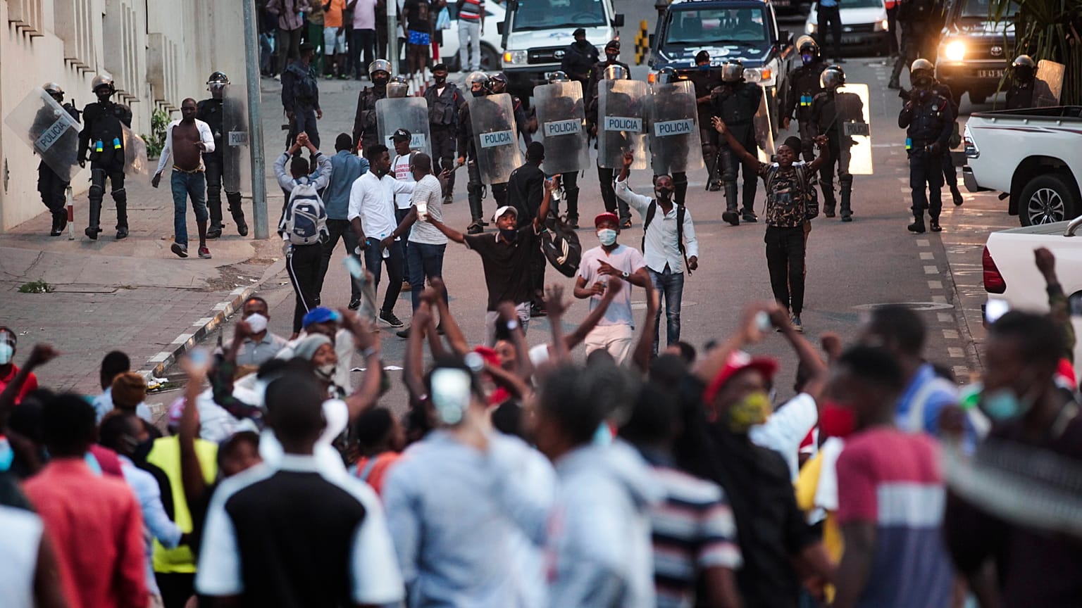 Manifestações em Luanda, Angola