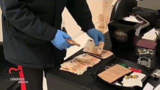 Denaro sequestrato