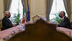 António Costa e Marcelo Rebelo de Sousa debatem estado de emergência em Portugal