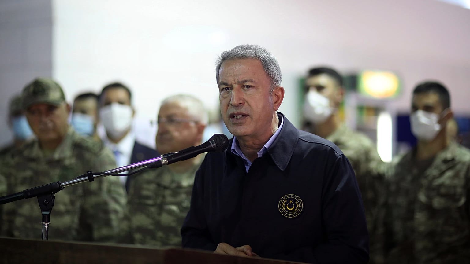 Turkish defence minister Akar