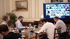 Τηλεδιάσκεψη του πρωθυπουργού με τους Πρυτάνεις