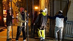 US-Städte verbarrikadieren sich