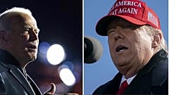 Joe Biden (sinistra) e Donald Trump (destra)