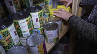 Banque alimentaire aux Lilas, en Seine-Saint-Denis
