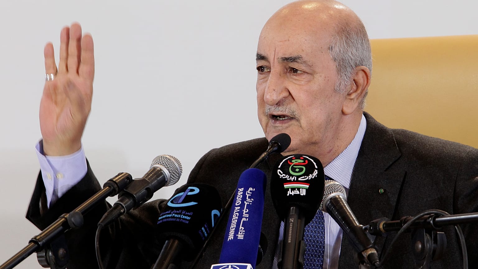 الرئيس الجزائري عبد المجيد تبون 