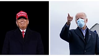 Дональд Трамп и Джо Байден.